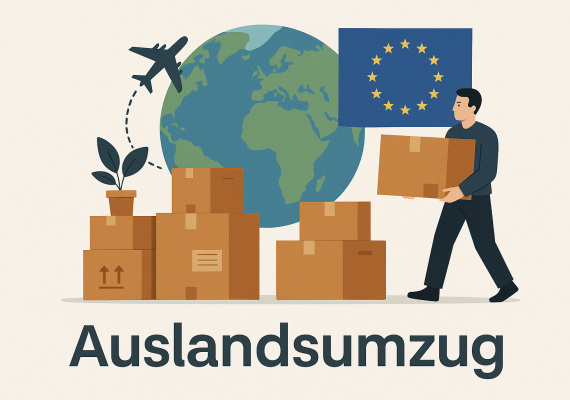 auslandsumzug - umzug ins ausland